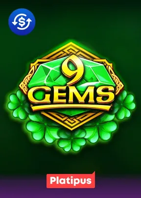 9 Gems pokie by Platipus at Lucky Tiger