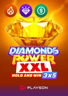 Diamonds Power XXL Hold And Win pokie by Playson at Lucky Tiger