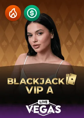 BlackJack VIP A LiveVegas live dealer table by Live tables at Lucky Tiger